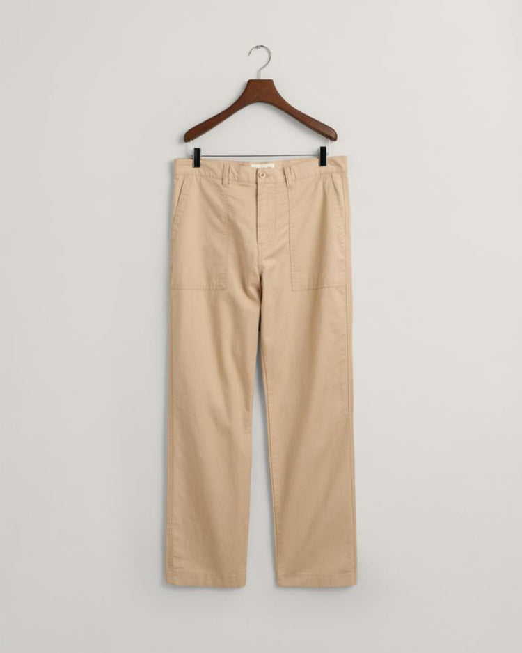 Gant Apparel Mens REG COT/LINEN SURPLUS CHINO 277/DRY SAND