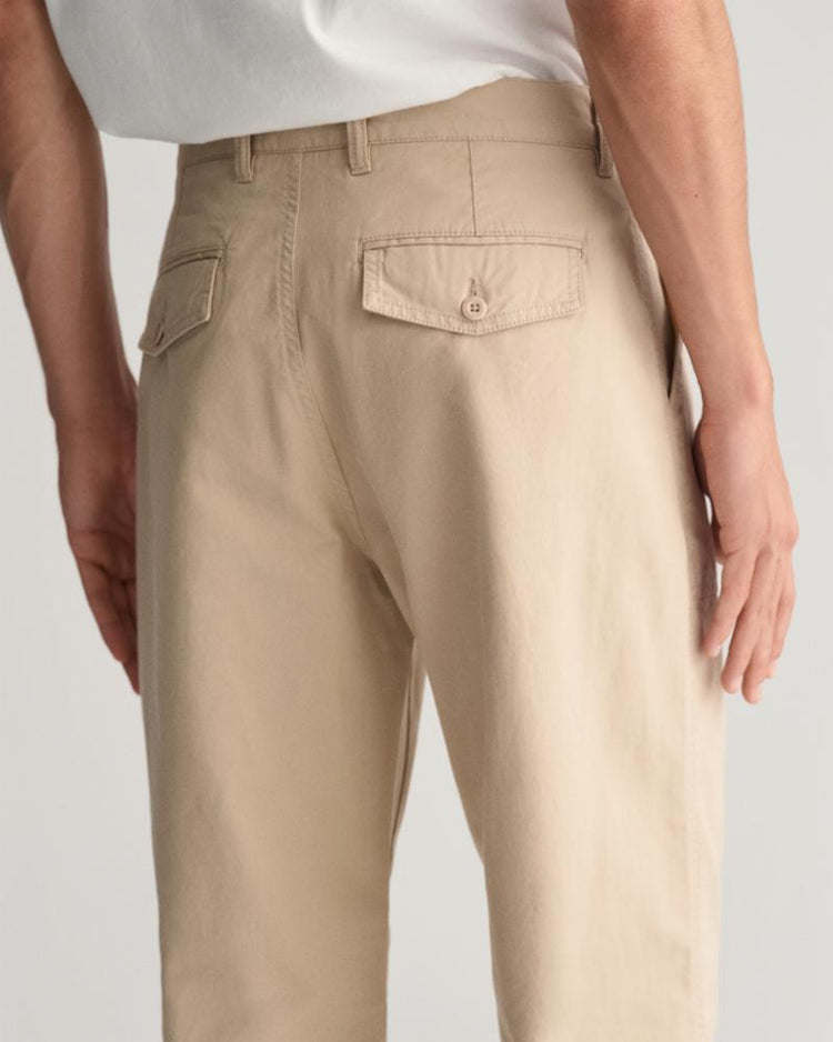 Gant Apparel Mens REG COT/LINEN SURPLUS CHINO 277/DRY SAND