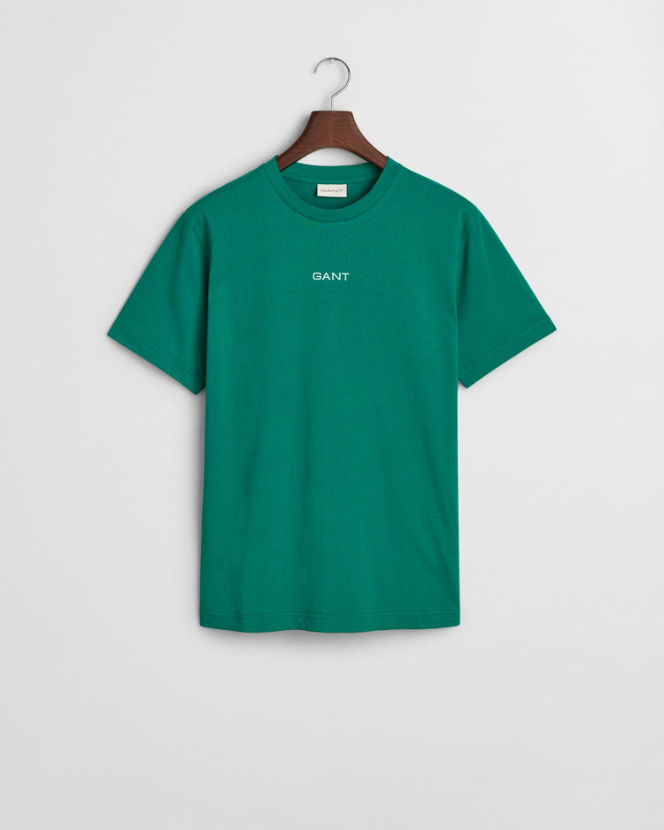 Gant Apparel Mens GRAPHIC SS TSHIRT 322/DEEP GREEN