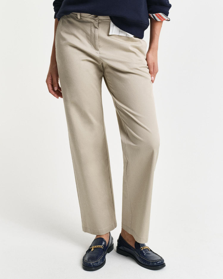 Gant Apparel Womens REGULAR FIT CHINO 277/DRY SAND
