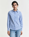 Gant Apparel Womens REG CLASSIC POPLIN STRIPED SHIRT 419/PERFECT BLUE