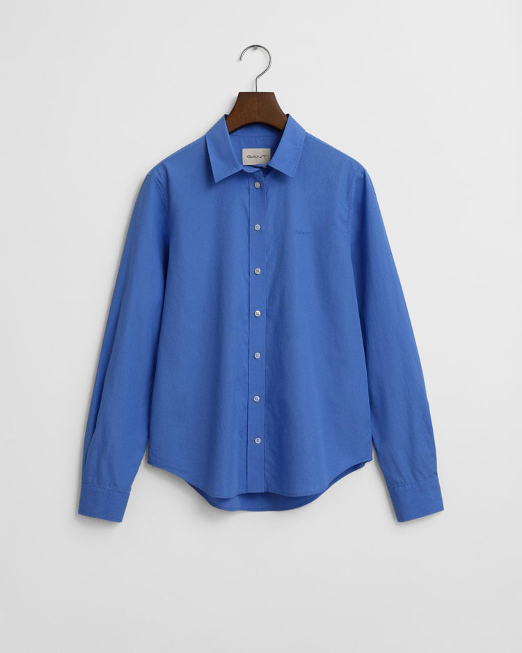 Gant Apparel Womens REG CLASSIC POPLIN SHIRT 419/PERFECT BLUE