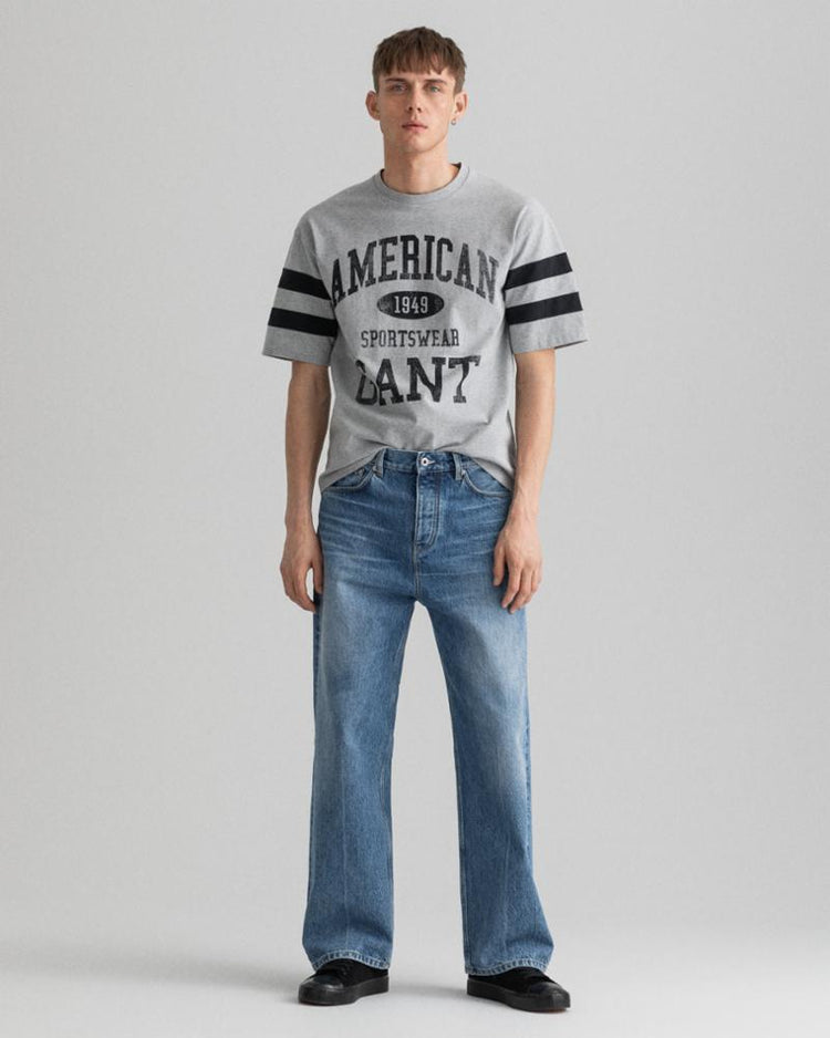 Gant Apparel Mens LOOSE STRAIGHT JEANS 993/LIGHT BLUE VINTAGE