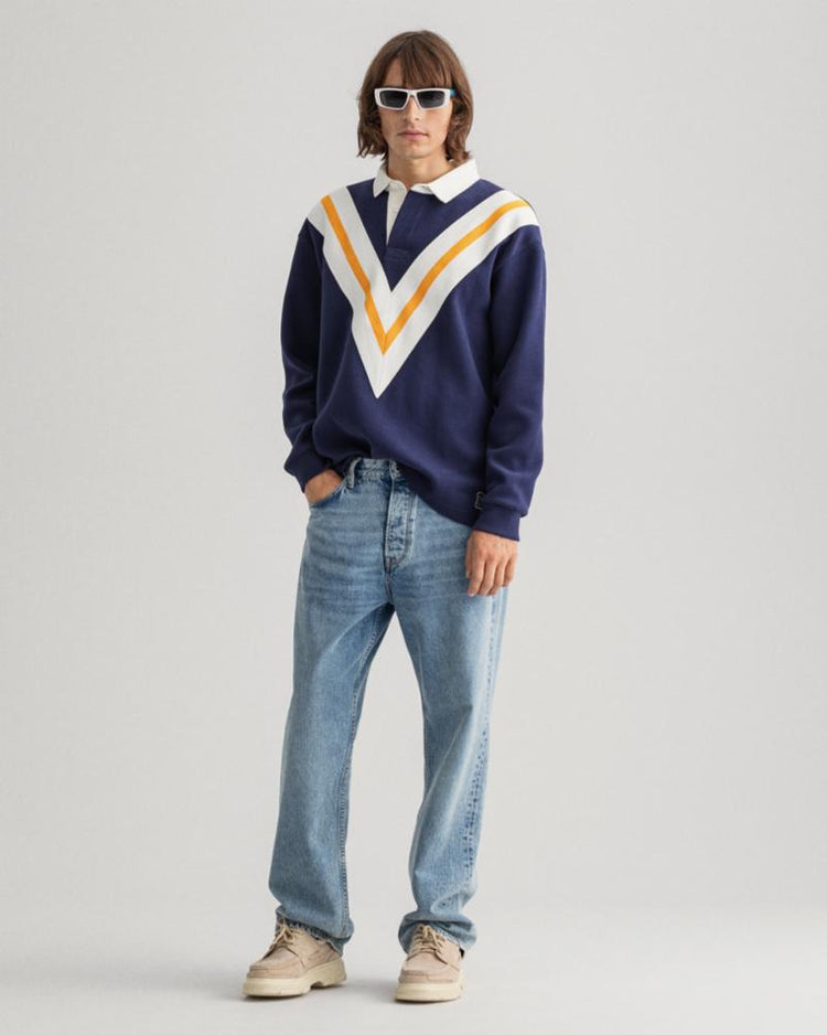 Gant Apparel Mens RELAXED CLASSIC JEANS 992/LIGHT BLUE BROKEN IN