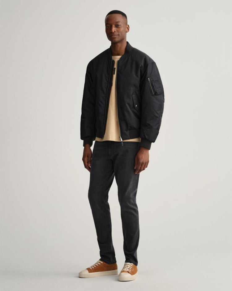 Gant Apparel Mens HAYES GANT JEANS 5/BLACK