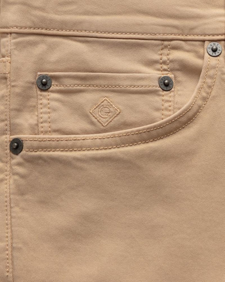 Gant Apparel Mens ARLEY DESERT JEANS 228/DARK ALMOND