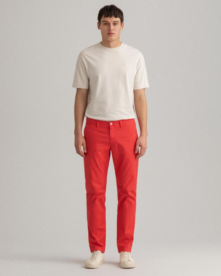 Gant Apparel Mens D2. HALLDEN SUNFADED CHINOS 652/WATERMELON PINK
