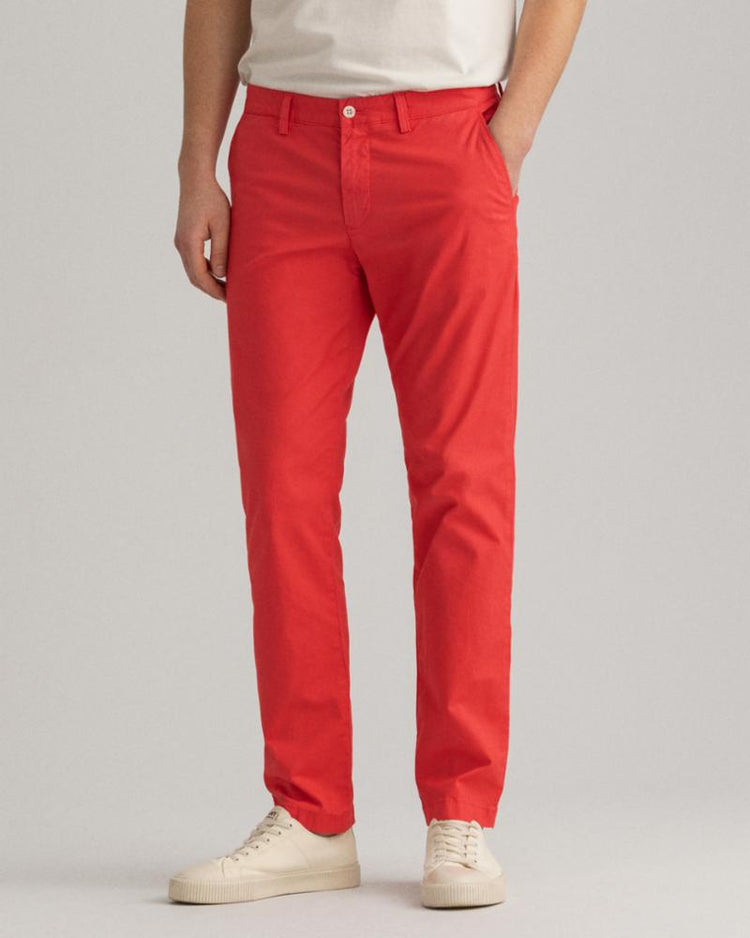 Gant Apparel Mens D2. HALLDEN SUNFADED CHINOS 652/WATERMELON PINK