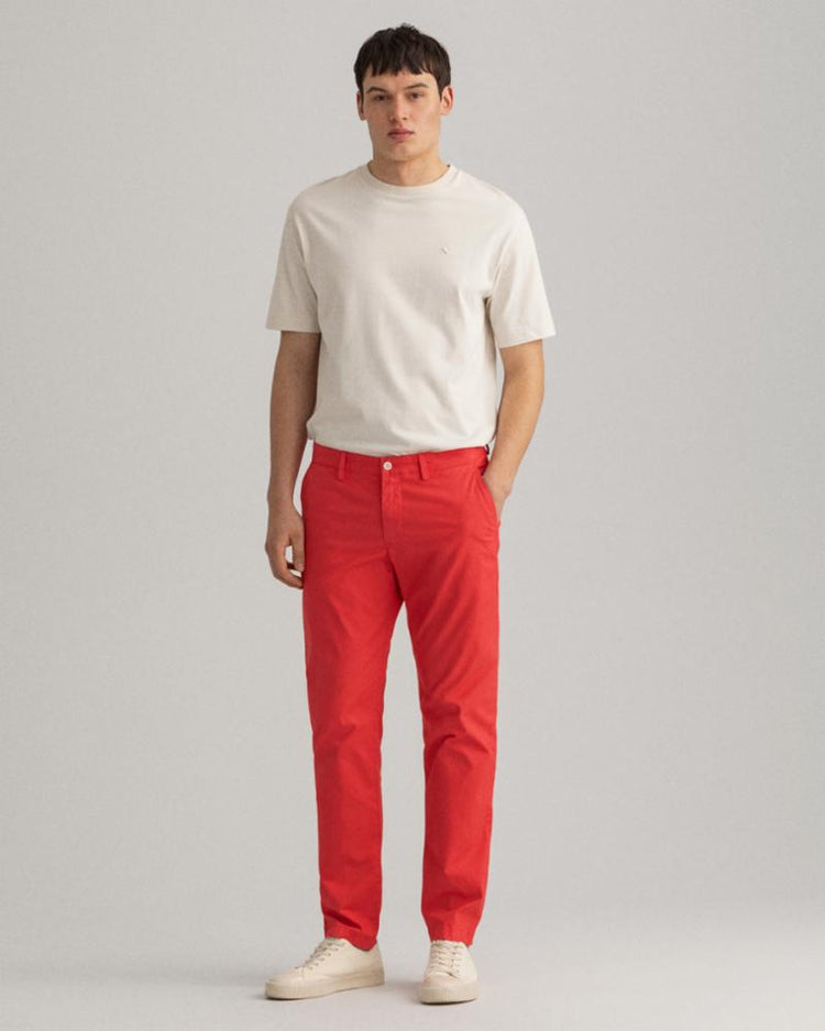 Gant Apparel Mens D2. HALLDEN SUNFADED CHINOS 652/WATERMELON PINK