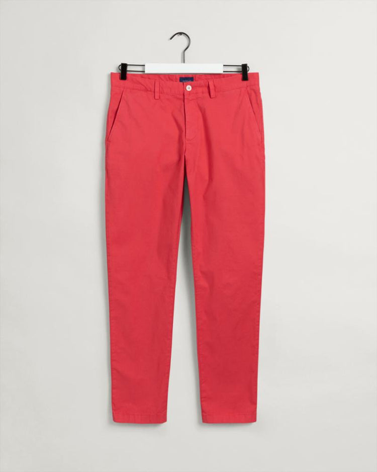 Gant Apparel Mens D2. HALLDEN SUNFADED CHINOS 652/WATERMELON PINK