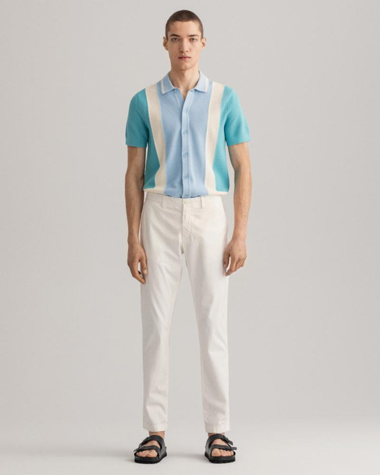 Gant Apparel Mens D2. HALLDEN SUNFADED CHINOS 108/CAULK WHITE