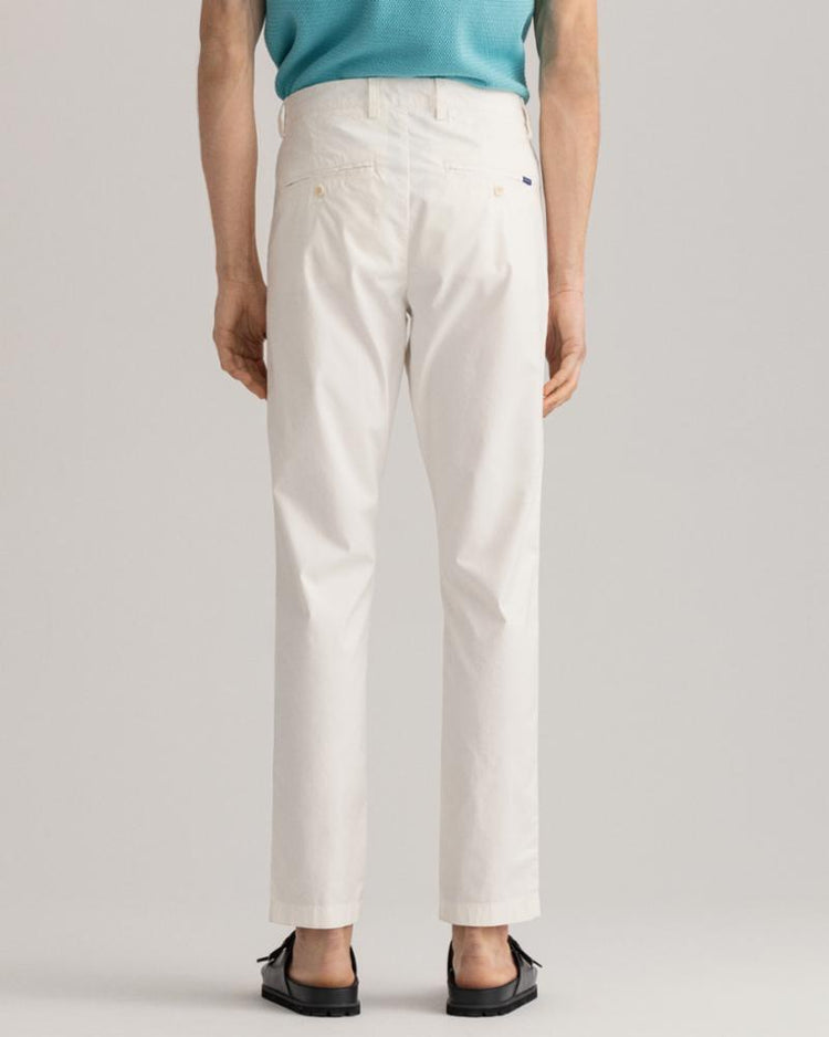 Gant Apparel Mens D2. HALLDEN SUNFADED CHINOS 108/CAULK WHITE