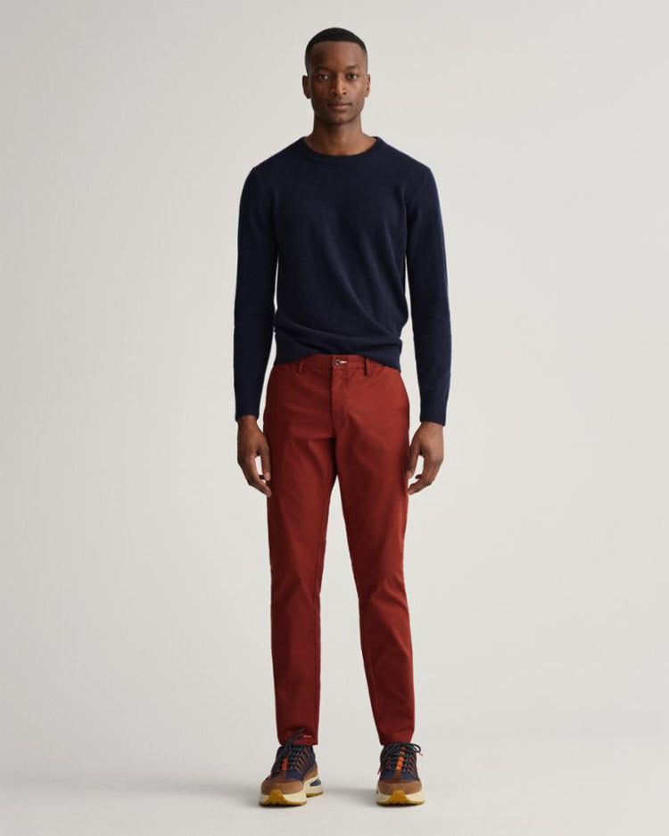 Gant Apparel Mens HALLDEN TECH PREP CHINOS 633/BURGUNDY