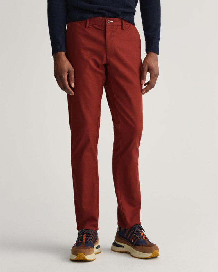 Gant Apparel Mens HALLDEN TECH PREP CHINOS 633/BURGUNDY