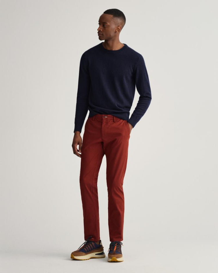 Gant Apparel Mens HALLDEN TECH PREP CHINOS 633/BURGUNDY