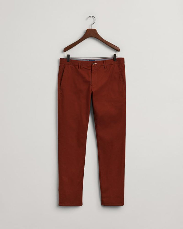 Gant Apparel Mens HALLDEN TECH PREP CHINOS 633/BURGUNDY