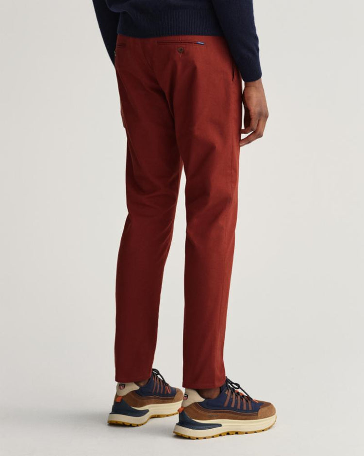 Gant Apparel Mens HALLDEN TECH PREP CHINOS 633/BURGUNDY