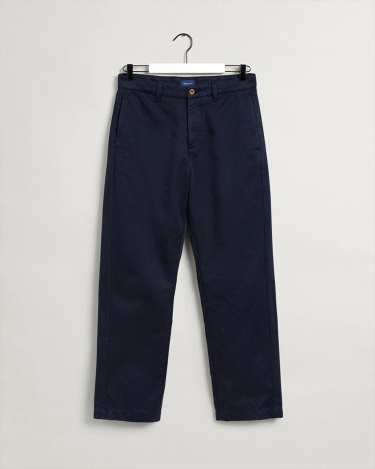 Gant Apparel Mens STRAIGHT TWILL CHINOS 410/MARINE