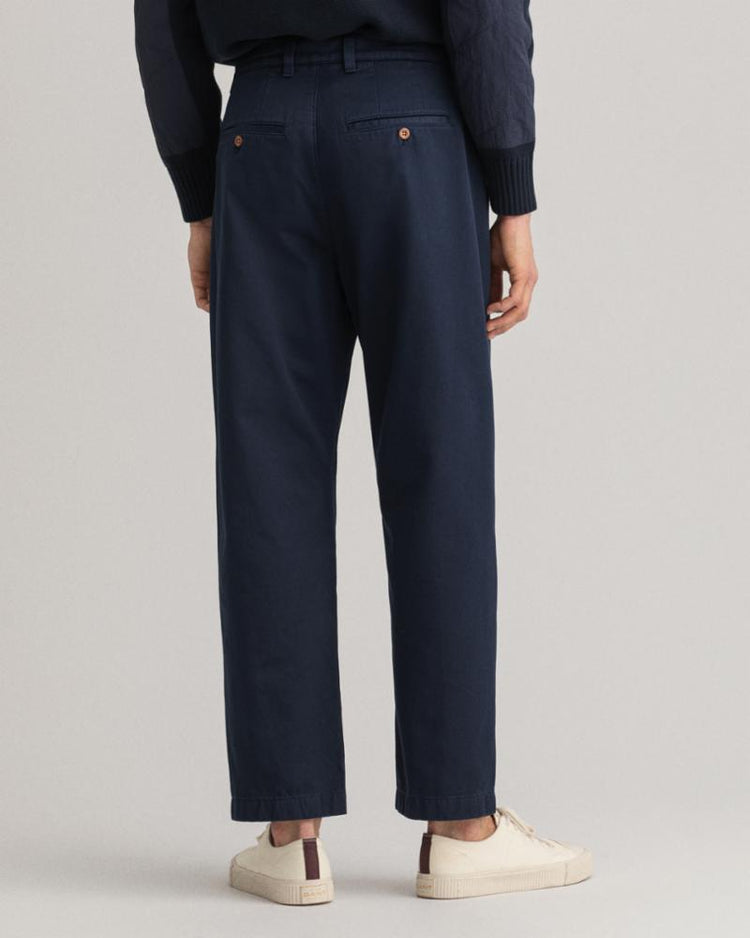 Gant Apparel Mens STRAIGHT TWILL CHINOS 410/MARINE