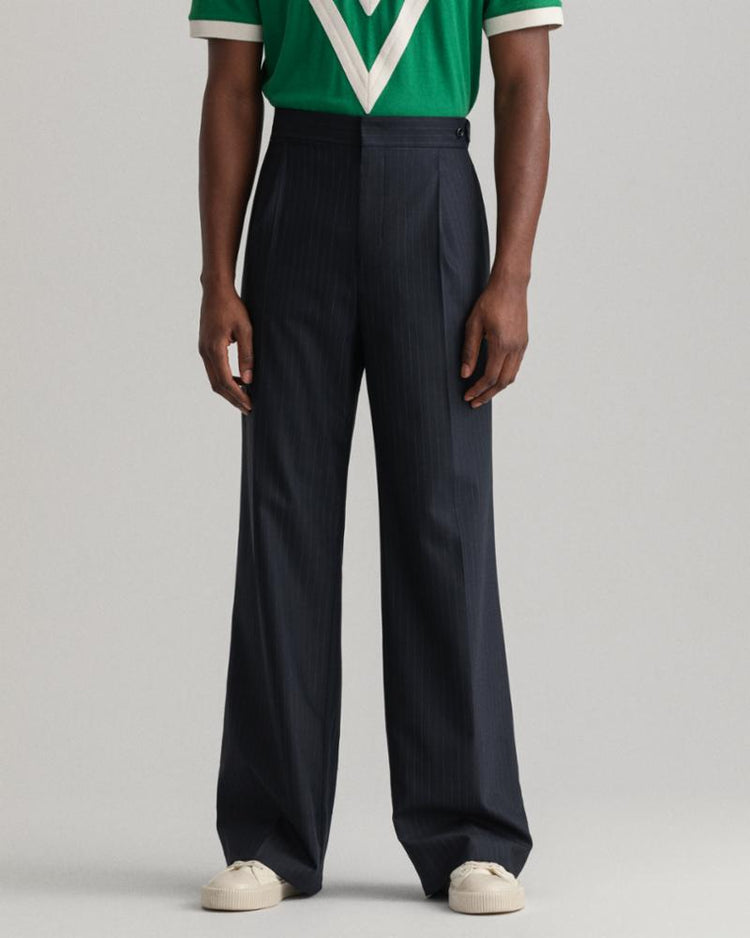 Gant Apparel Mens PINSTRIPE PANTS 405/NAVY