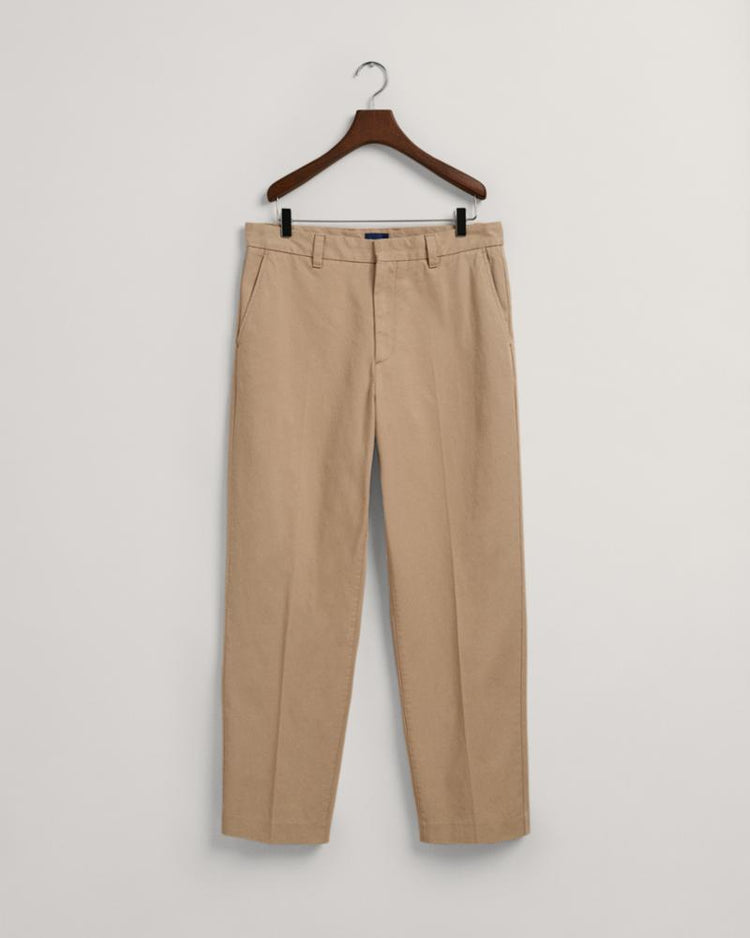 Gant Apparel Mens D1. HALLDEN TWO TONE PANT 261/DESERT BROWN