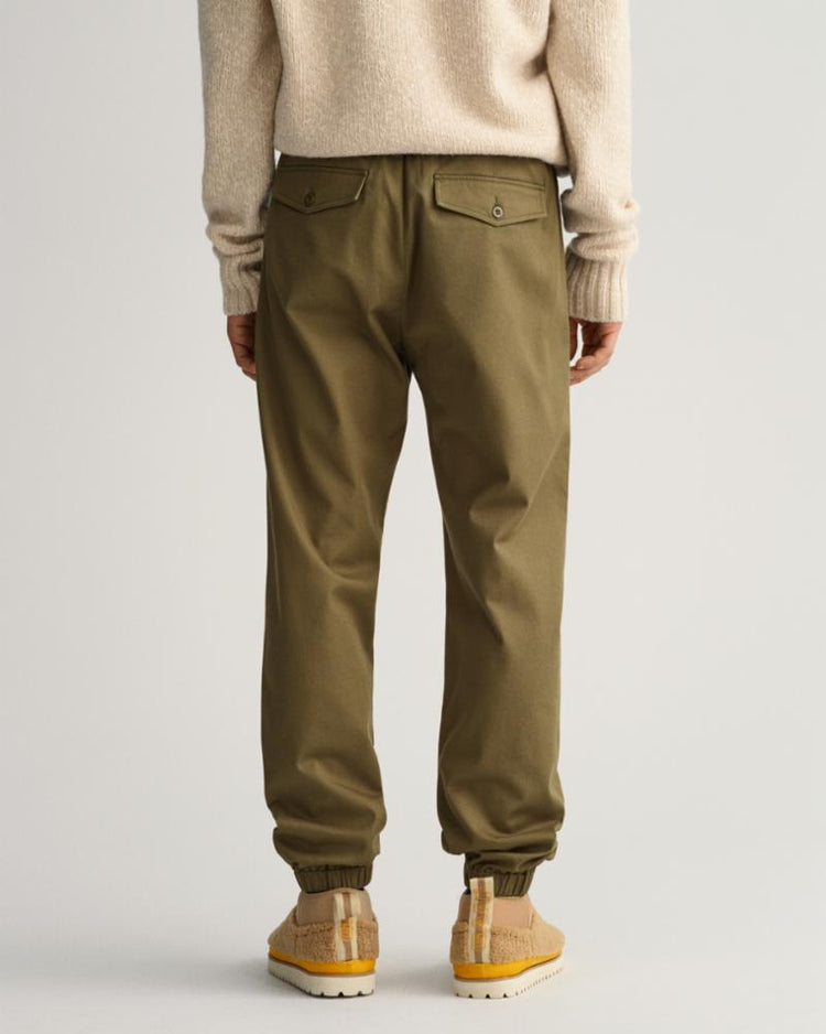 Gant Apparel Mens JOGGER CHINOS 369/HUNTER GREEN