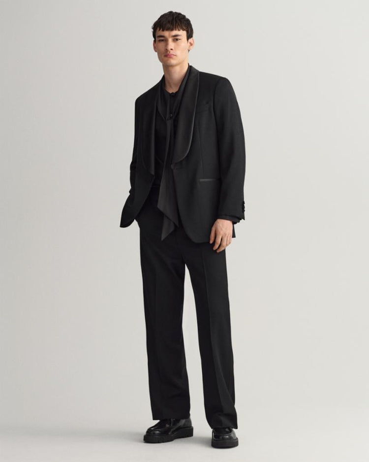 Gant Apparel Mens TUXEDO SUIT PANTS 5/BLACK