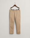 Gant Apparel Mens SLIM TWILL CHINOS 248/DARK KHAKI