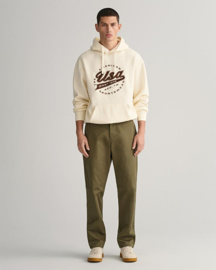 Gant Apparel Mens REGULAR TWILL CHINOS 301/JUNIPER GREEN