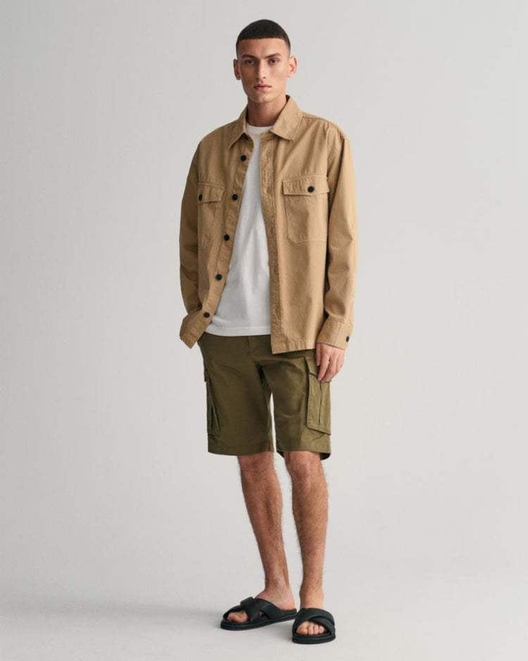 Gant Apparel Mens ARCHIVE SHIELD EMB SS T-SHIRT 110/WHITE