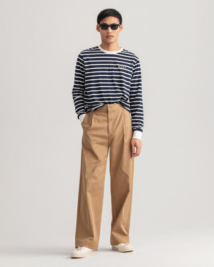 Gant Apparel Mens GANT SAILING LS T-SHIRT 433/EVENING BLUE