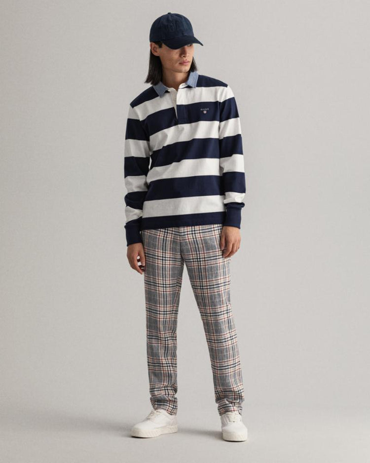 Gant Apparel Mens ORIGINAL BARSTRIPE HEAVY RUGGER 113/EGGSHELL