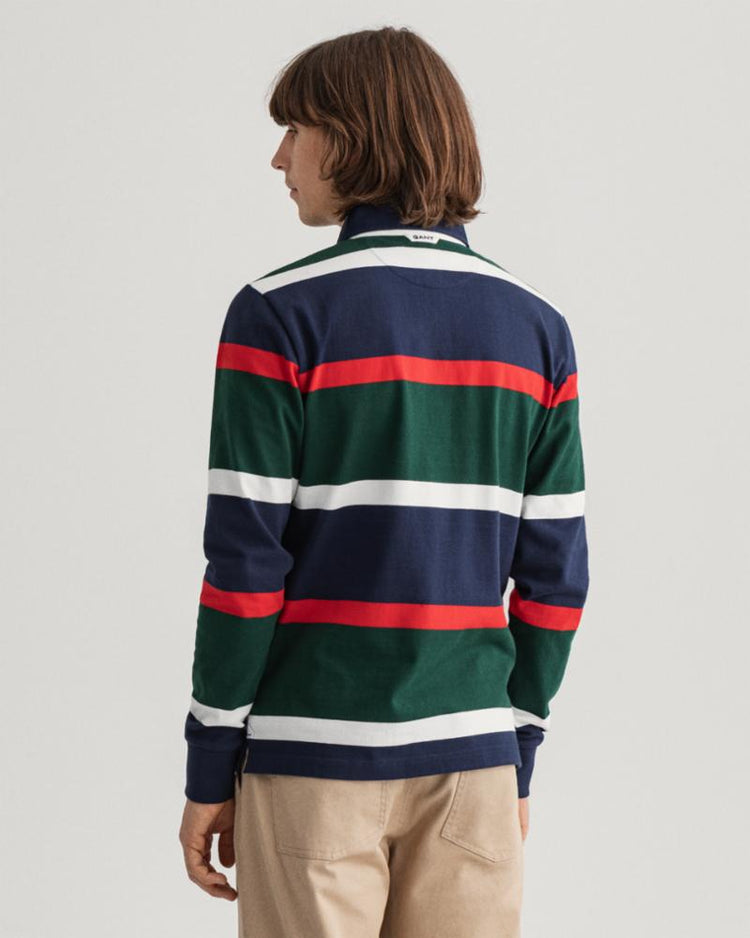 Gant Apparel Mens GANT BANNER SHIELD HR 374/TARTAN GREEN