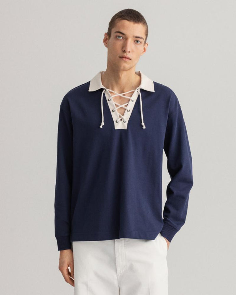 Gant Apparel Mens RW LACE UP HEAVY RUGGER 433/EVENING BLUE