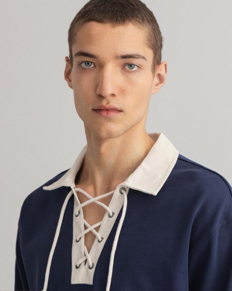 Gant Apparel Mens RW LACE UP HEAVY RUGGER 433/EVENING BLUE