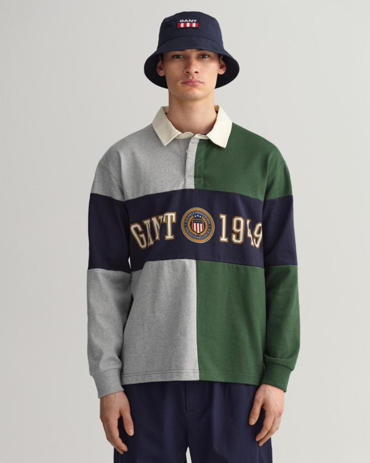 Gant Apparel Mens CREST SHIELD RUGGER 338/FOREST GREEN