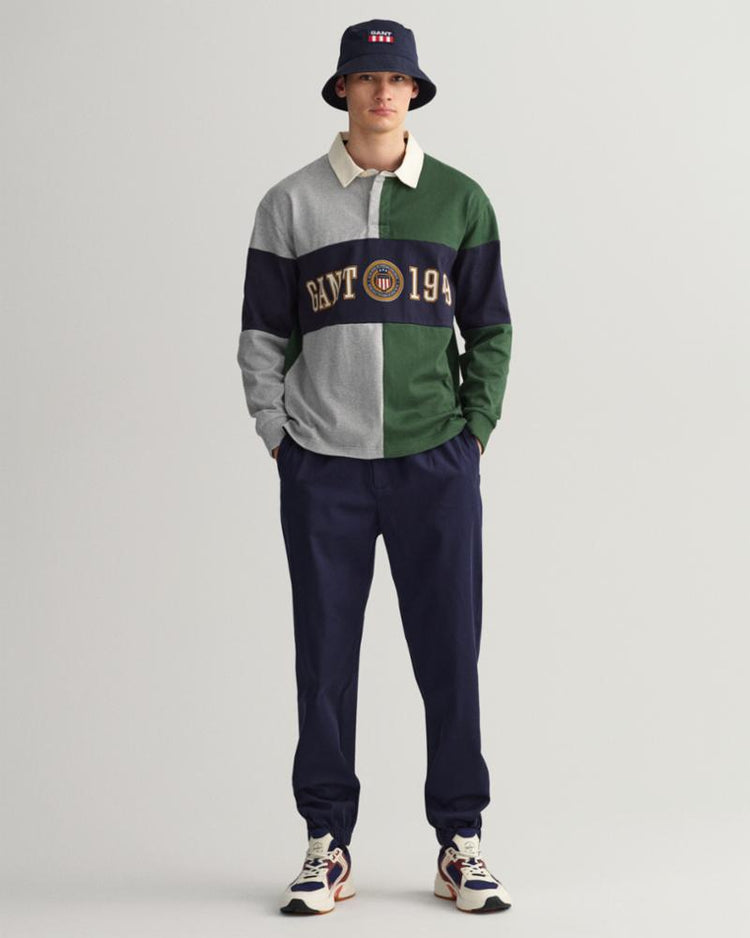 Gant Apparel Mens CREST SHIELD RUGGER 338/FOREST GREEN