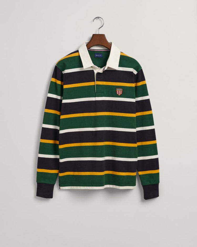 Gant Apparel Mens BANNER SHIELD HEAVY RUGGER 338/FOREST GREEN