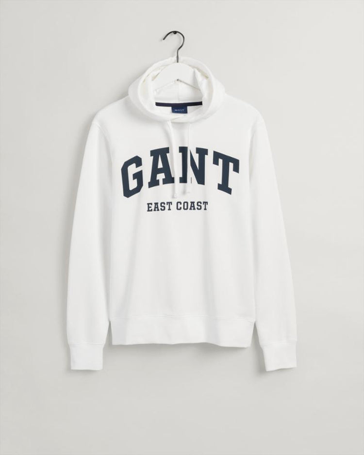 Gant Apparel Mens MD. GANT SWEAT HOODIE 113/EGGSHELL