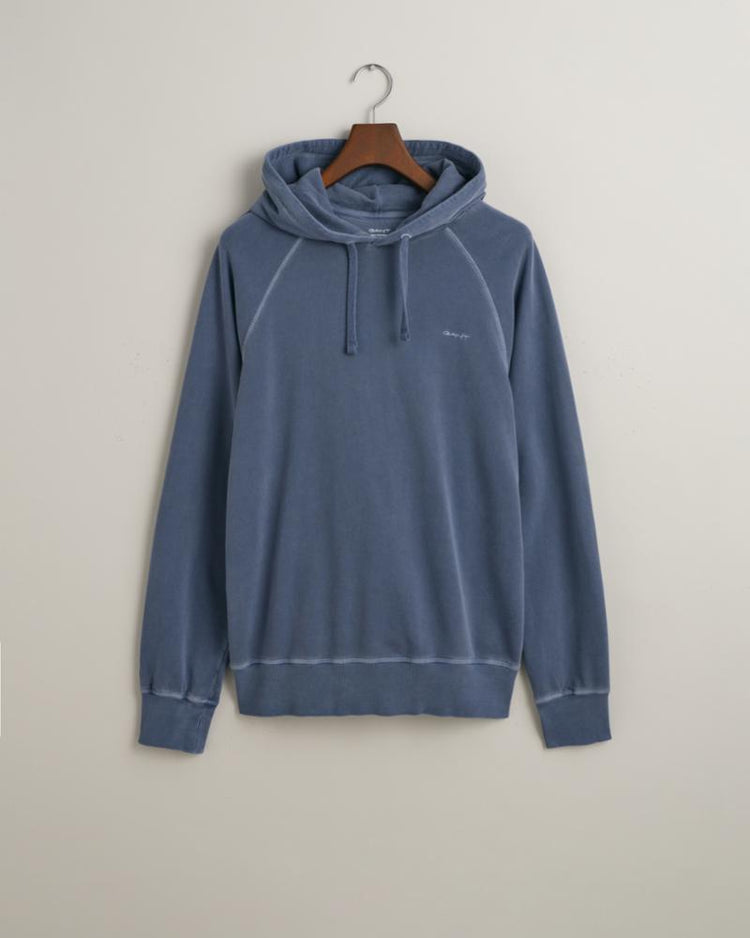 Gant Apparel Mens SUNFADED HOODIE 403/DUSTY BLUE SEA
