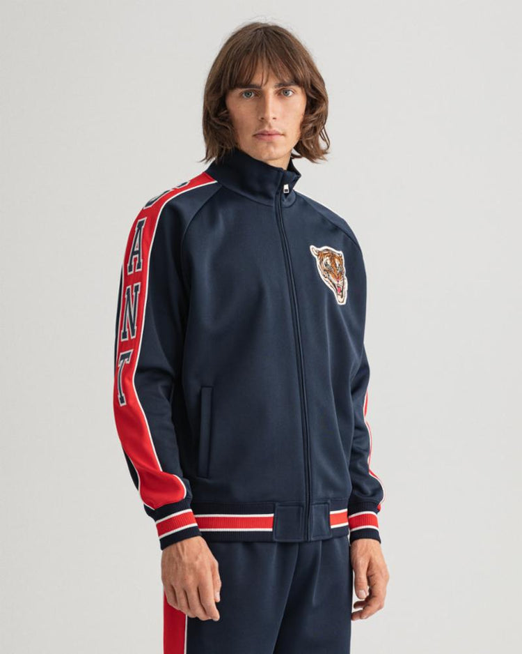 Gant Apparel Mens TIGER TRACK SUIT JACKET 433/EVENING BLUE