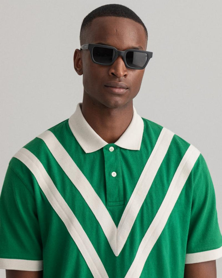 Gant Apparel Mens GANT ROWING JERSEY SS RUGGER 316/LAVISH GREEN