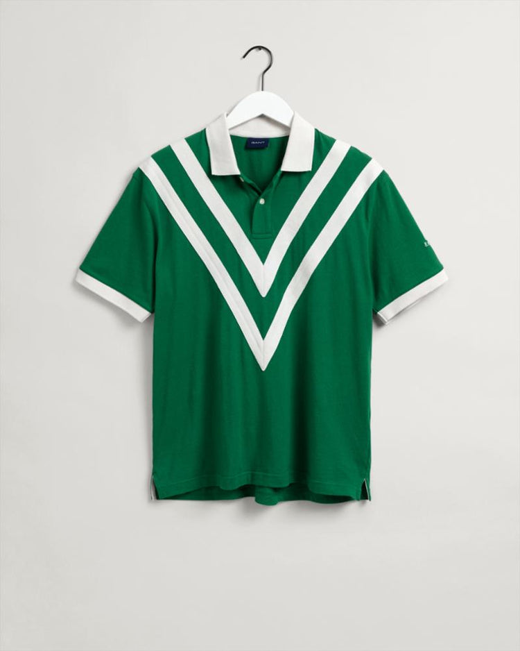 Gant Apparel Mens GANT ROWING JERSEY SS RUGGER 316/LAVISH GREEN