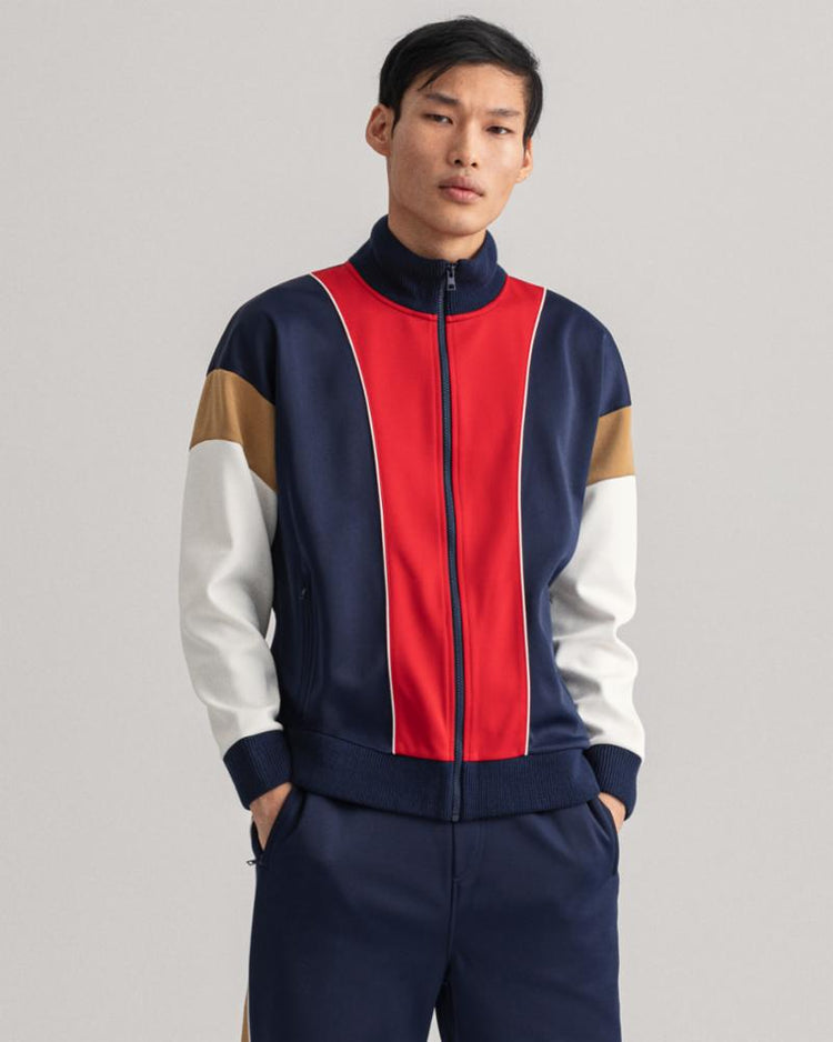 Gant Apparel Mens RW TRACKSUIT JACKET 433/EVENING BLUE