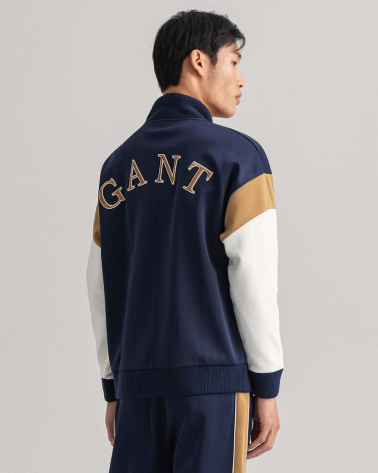 Gant Apparel Mens RW TRACKSUIT JACKET 433/EVENING BLUE
