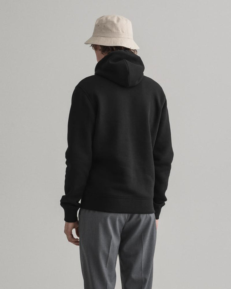 Gant Apparel Mens ARCHIVE SHIELD HOODIE 5/BLACK