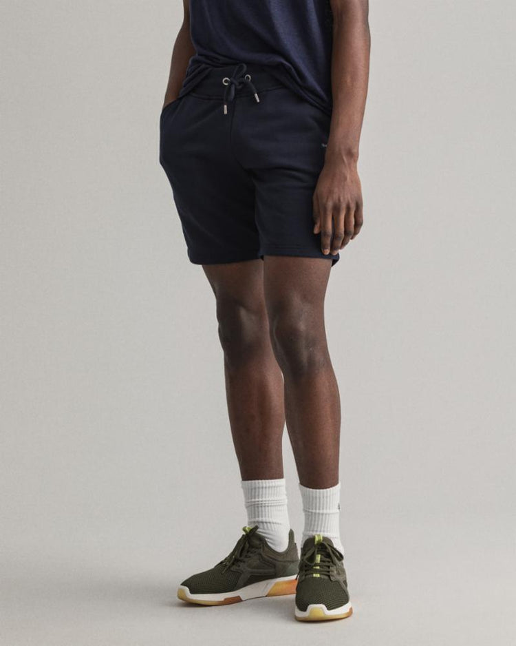 Gant Apparel Mens ORIGINAL SWEAT SHORTS 433/EVENING BLUE
