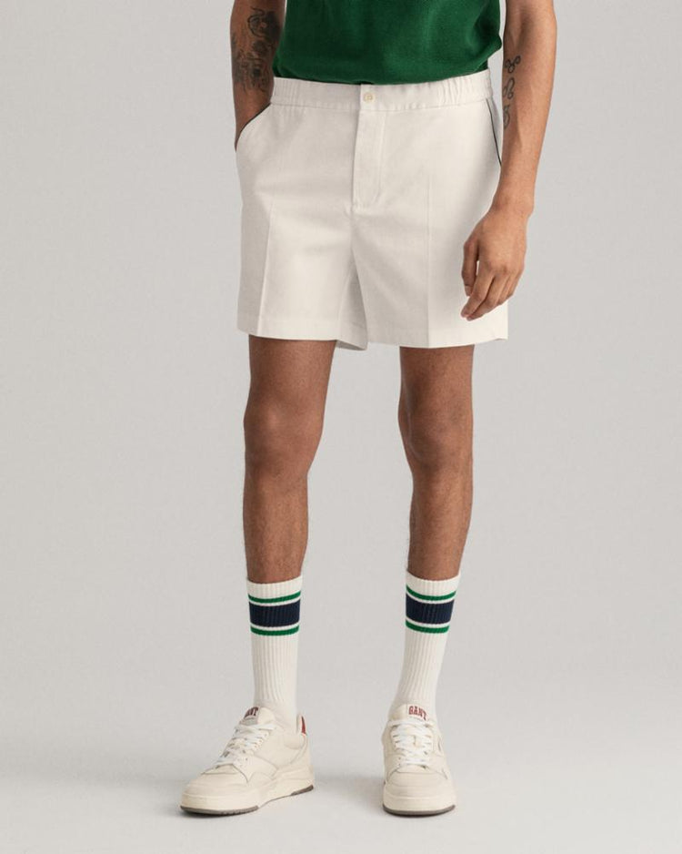 Gant Apparel Mens RACQUET CLUB SHORTS 113/EGGSHELL