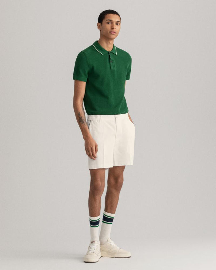 Gant Apparel Mens RACQUET CLUB SHORTS 113/EGGSHELL