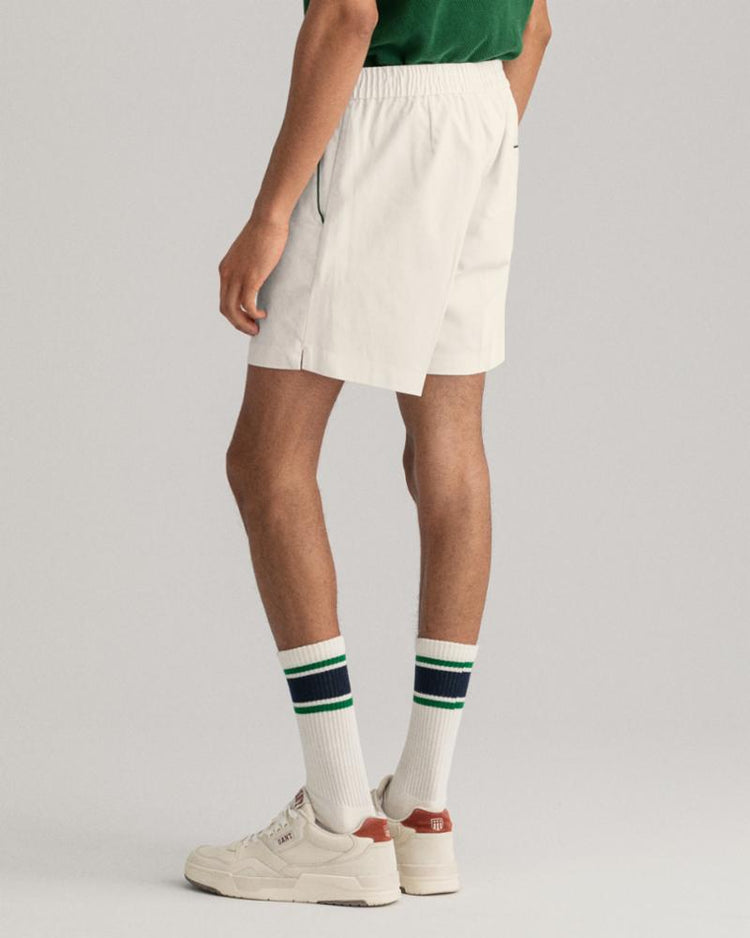 Gant Apparel Mens RACQUET CLUB SHORTS 113/EGGSHELL